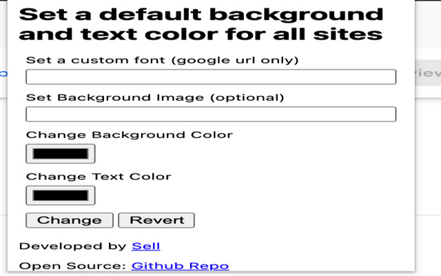 CSS Browser Modification from Chrome web store to be run with OffiDocs Chromium online CSS Browser Modification from Chrome web store to be run with OffiDocs Chromium online