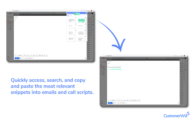 CustomerWiz For Chrome from Chrome web store to be run with OffiDocs Chromium online CustomerWiz For Chrome from Chrome web store to be run with OffiDocs Chromium online