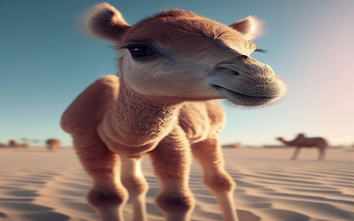 Cute baby camel wallpaper from Chrome web store to be run with OffiDocs Chromium online Cute baby camel wallpaper from Chrome web store to be run with OffiDocs Chromium online