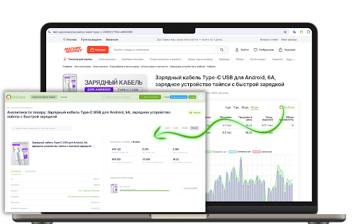 DaData аналитика маркетплейса Магнит Маркет from Chrome web store to be run with OffiDocs Chromium online DaData аналитика маркетплейса Магнит Маркет from Chrome web store to be run with OffiDocs Chromium online