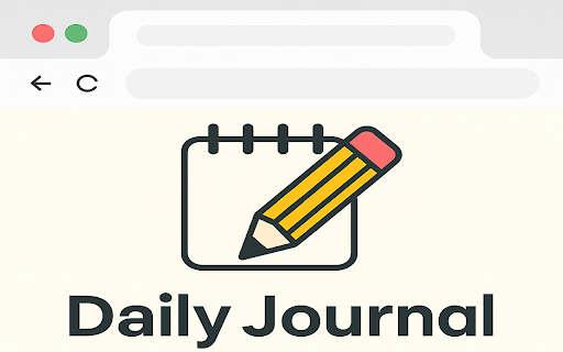 Daily Journal Chrome Extension from Chrome web store to be run with OffiDocs Chromium online Daily Journal Chrome Extension from Chrome web store to be run with OffiDocs Chromium online