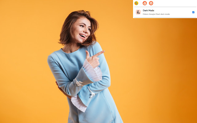 Dark Mode for Google Meet™ from Chrome web store to be run with OffiDocs Chromium online Dark Mode for Google Meet™ from Chrome web store to be run with OffiDocs Chromium online