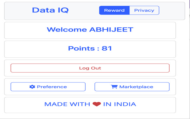 Data IQ MVP from Chrome web store to be run with OffiDocs Chromium online Data IQ MVP from Chrome web store to be run with OffiDocs Chromium online