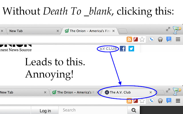 Death To _blank from Chrome web store to be run with OffiDocs Chromium online Death To _blank from Chrome web store to be run with OffiDocs Chromium online