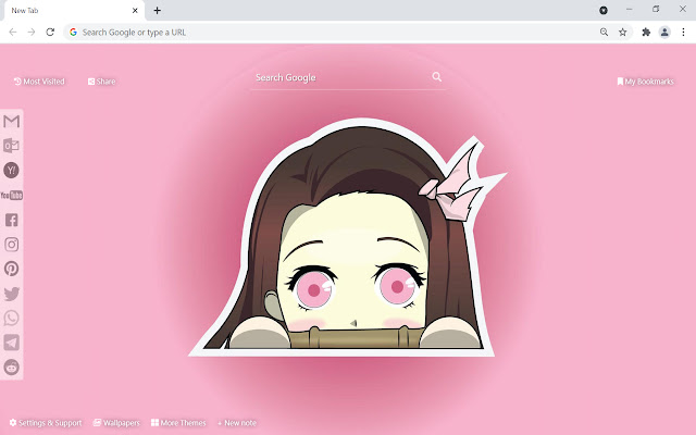 Demon Slayer Nezuko Chibi Wallpaper New Tab from Chrome web store to be run with OffiDocs Chromium online Demon Slayer Nezuko Chibi Wallpaper New Tab from Chrome web store to be run with OffiDocs Chromium online