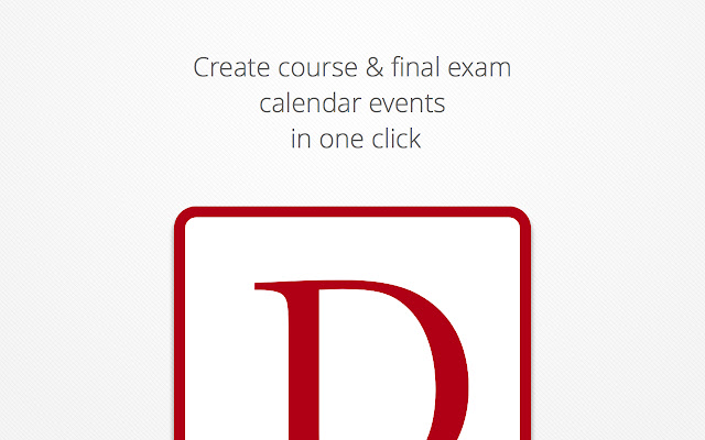 Denison Course Calendar Event Generator from Chrome web store to be run with OffiDocs Chromium online Denison Course Calendar Event Generator from Chrome web store to be run with OffiDocs Chromium online