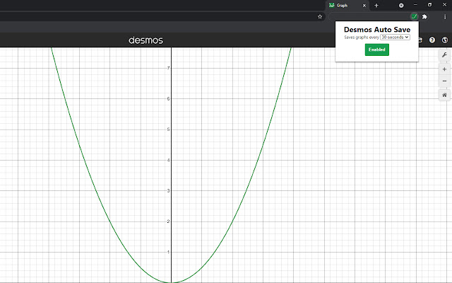 Desmos Auto Save from Chrome web store to be run with OffiDocs Chromium online Desmos Auto Save from Chrome web store to be run with OffiDocs Chromium online