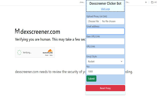 Dexscreener Clicker from Chrome web store to be run with OffiDocs Chromium online Dexscreener Clicker from Chrome web store to be run with OffiDocs Chromium online