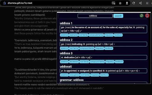 Dhamma.gift Search and Word Lookup from Chrome web store to be run with OffiDocs Chromium online Dhamma.gift Search and Word Lookup from Chrome web store to be run with OffiDocs Chromium online