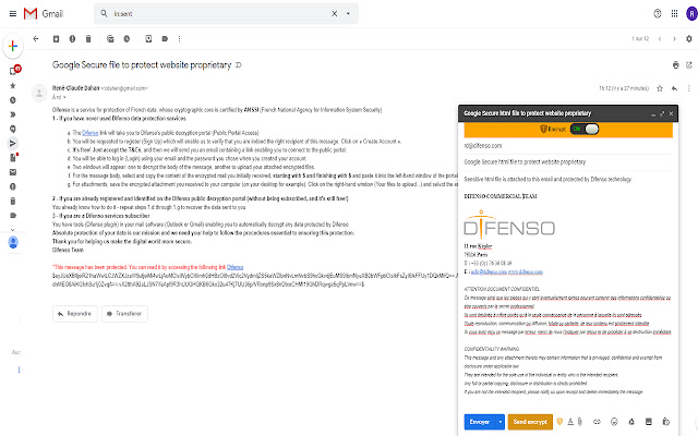 Difenso for Gmail from Chrome web store to be run with OffiDocs Chromium online Difenso for Gmail from Chrome web store to be run with OffiDocs Chromium online