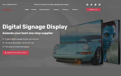 Digital Signage Display Suppliers from Chrome web store to be run with OffiDocs Chromium online Digital Signage Display Suppliers from Chrome web store to be run with OffiDocs Chromium online