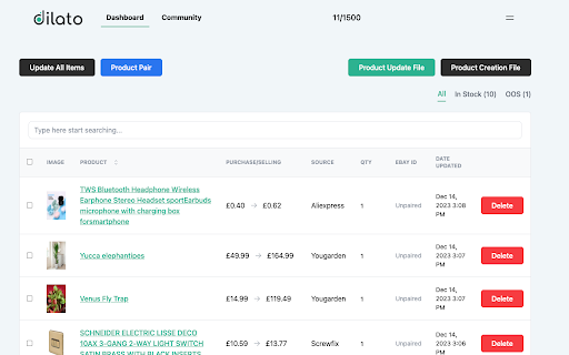 Dilato from Chrome web store to be run with OffiDocs Chromium online Dilato from Chrome web store to be run with OffiDocs Chromium online