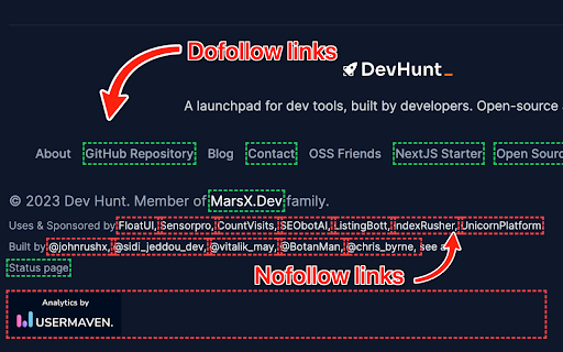 Dofollow Links for SEO from Chrome web store to be run with OffiDocs Chromium online Dofollow Links for SEO from Chrome web store to be run with OffiDocs Chromium online