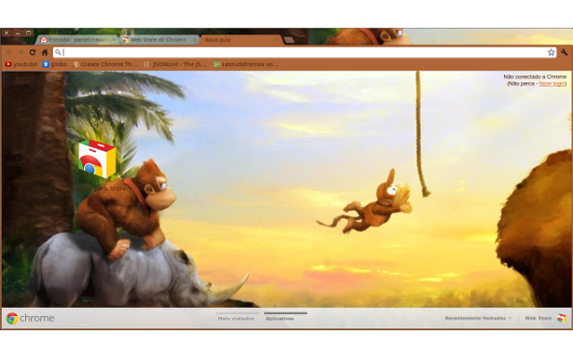 Donkey Kong Theme from Chrome web store to be run with OffiDocs Chromium online Donkey Kong Theme from Chrome web store to be run with OffiDocs Chromium online