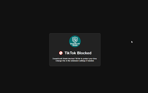 DoomScroll Shield from Chrome web store to be run with OffiDocs Chromium online DoomScroll Shield from Chrome web store to be run with OffiDocs Chromium online