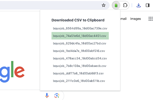 downloaded csv to clipboard from Chrome web store to be run with OffiDocs Chromium online downloaded csv to clipboard from Chrome web store to be run with OffiDocs Chromium online
