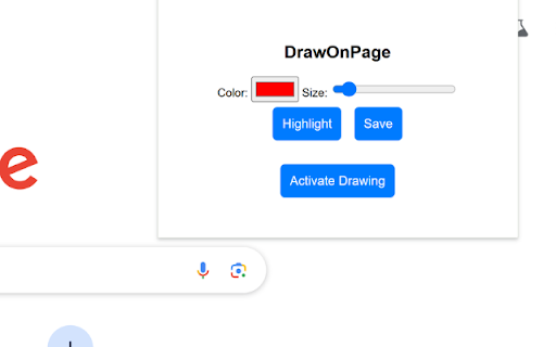 DrawOnPage from Chrome web store to be run with OffiDocs Chromium online DrawOnPage from Chrome web store to be run with OffiDocs Chromium online