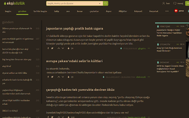 ekşi konserve from Chrome web store to be run with OffiDocs Chromium online ekşi konserve from Chrome web store to be run with OffiDocs Chromium online