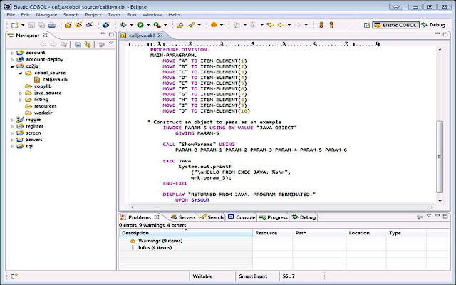 Elastic COBOL from Chrome web store to be run with OffiDocs Chromium online Elastic COBOL from Chrome web store to be run with OffiDocs Chromium online