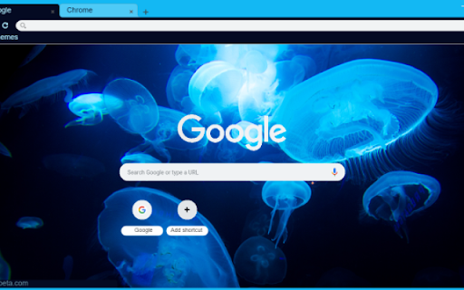 Electric Blue Jellyfish from Chrome web store to be run with OffiDocs Chromium online Electric Blue Jellyfish from Chrome web store to be run with OffiDocs Chromium online