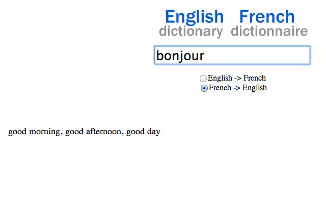 English French Dictionary from Chrome web store to be run with OffiDocs Chromium online English French Dictionary from Chrome web store to be run with OffiDocs Chromium online