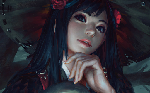 Enigmatic Portrait with Roses from Chrome web store to be run with OffiDocs Chromium online Enigmatic Portrait with Roses from Chrome web store to be run with OffiDocs Chromium online