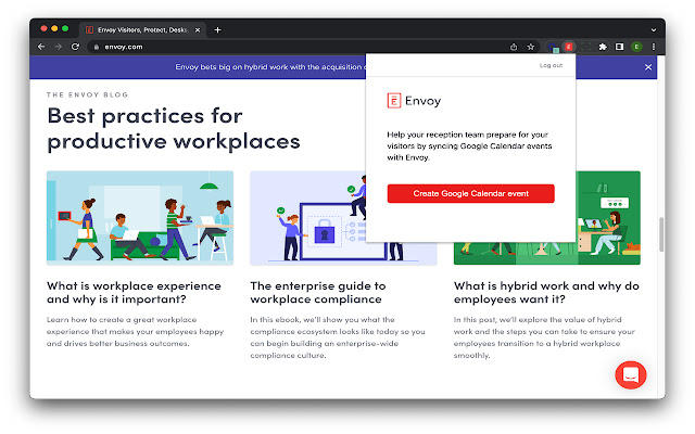 Envoy for Google Calendar from Chrome web store to be run with OffiDocs Chromium online Envoy for Google Calendar from Chrome web store to be run with OffiDocs Chromium online