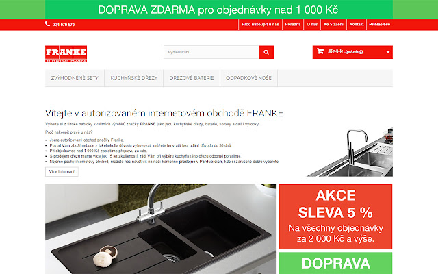 Eshop Franke from Chrome web store to be run with OffiDocs Chromium online Eshop Franke from Chrome web store to be run with OffiDocs Chromium online