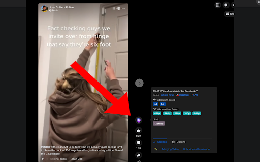 ESUIT | Video Downloader for Facebook™ from Chrome web store to be run with OffiDocs Chromium online ESUIT | Video Downloader for Facebook™ from Chrome web store to be run with OffiDocs Chromium online