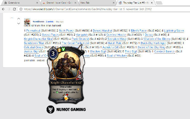 Eternal Hover Card from Chrome web store to be run with OffiDocs Chromium online Eternal Hover Card from Chrome web store to be run with OffiDocs Chromium online