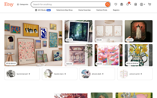 Etsy Disable New Tabs from Chrome web store to be run with OffiDocs Chromium online Etsy Disable New Tabs from Chrome web store to be run with OffiDocs Chromium online