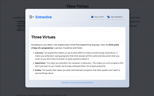 Extractive from Chrome web store to be run with OffiDocs Chromium online Extractive from Chrome web store to be run with OffiDocs Chromium online