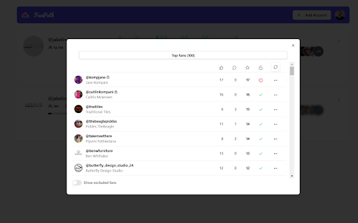 FanPath Instagram Analytics from Chrome web store to be run with OffiDocs Chromium online FanPath Instagram Analytics from Chrome web store to be run with OffiDocs Chromium online