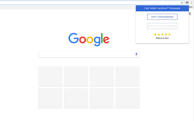 Fast Delete Messages from Chrome web store to be run with OffiDocs Chromium online Fast Delete Messages from Chrome web store to be run with OffiDocs Chromium online
