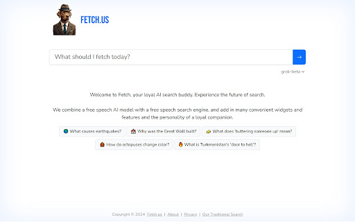 Fetch AI Search Engine from Chrome web store to be run with OffiDocs Chromium online Fetch AI Search Engine from Chrome web store to be run with OffiDocs Chromium online