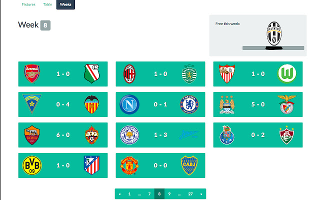 Fifa generator week view plugin from Chrome web store to be run with OffiDocs Chromium online Fifa generator week view plugin from Chrome web store to be run with OffiDocs Chromium online
