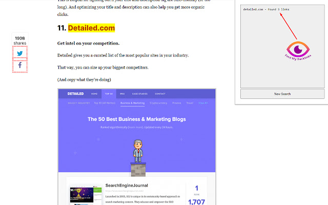 Find my backlinks from Chrome web store to be run with OffiDocs Chromium online Find my backlinks from Chrome web store to be run with OffiDocs Chromium online