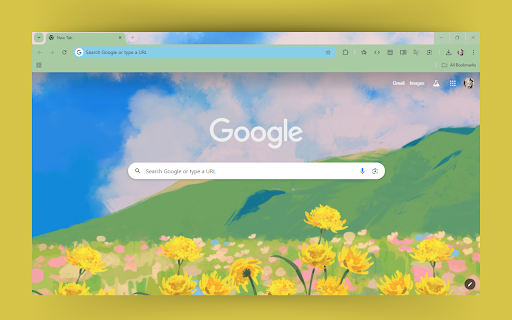 Floral Meadow Theme from Chrome web store to be run with OffiDocs Chromium online Floral Meadow Theme from Chrome web store to be run with OffiDocs Chromium online