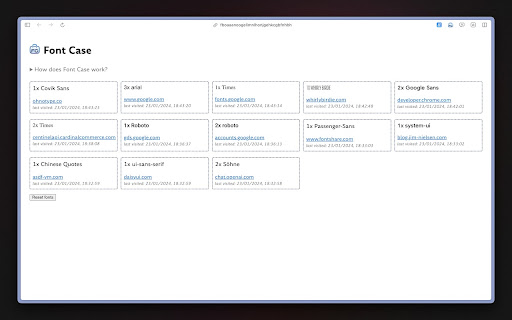 Font Case from Chrome web store to be run with OffiDocs Chromium online Font Case from Chrome web store to be run with OffiDocs Chromium online