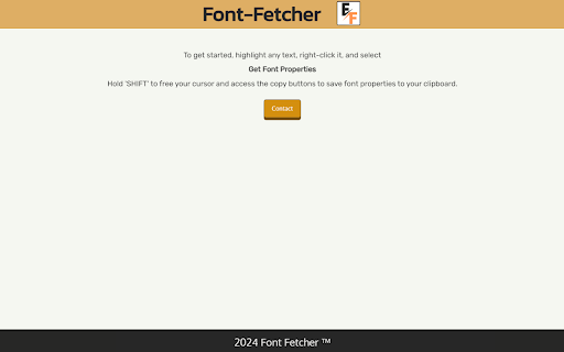 Font Fetcher from Chrome web store to be run with OffiDocs Chromium online Font Fetcher from Chrome web store to be run with OffiDocs Chromium online