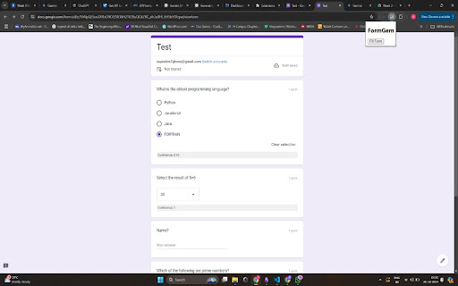 FormGem from Chrome web store to be run with OffiDocs Chromium online FormGem from Chrome web store to be run with OffiDocs Chromium online
