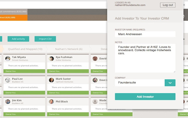 Foundersuite from Chrome web store to be run with OffiDocs Chromium online Foundersuite from Chrome web store to be run with OffiDocs Chromium online
