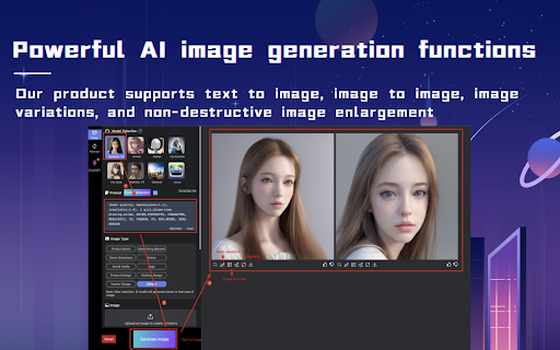 Free AI Art Generator JourneyDraw from Chrome web store to be run with OffiDocs Chromium online Free AI Art Generator JourneyDraw from Chrome web store to be run with OffiDocs Chromium online
