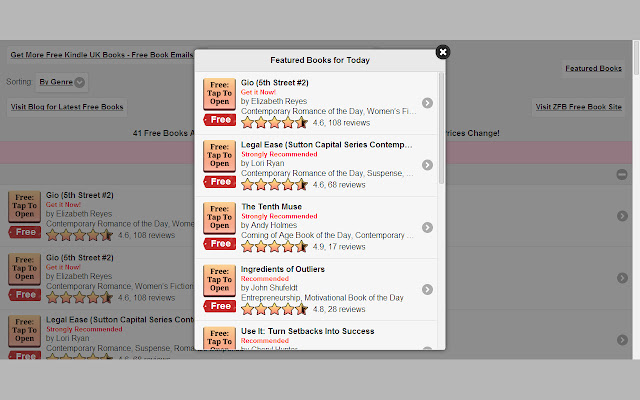 Free Kindle UK Books Deluxe from Chrome web store to be run with OffiDocs Chromium online Free Kindle UK Books Deluxe from Chrome web store to be run with OffiDocs Chromium online