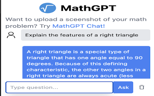 Free Math AI Tutor | MathGPT from Chrome web store to be run with OffiDocs Chromium online Free Math AI Tutor | MathGPT from Chrome web store to be run with OffiDocs Chromium online