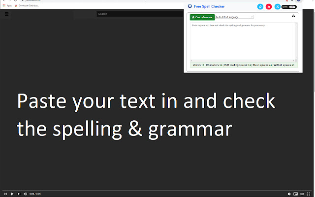 Free Spell Checker for Google Chrome™ from Chrome web store to be run with OffiDocs Chromium online Free Spell Checker for Google Chrome™ from Chrome web store to be run with OffiDocs Chromium online