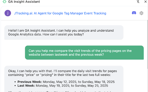 GA Insight Assistant from Chrome web store to be run with OffiDocs Chromium online GA Insight Assistant from Chrome web store to be run with OffiDocs Chromium online