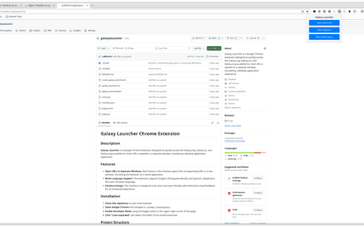 Galaxy Launcher from Chrome web store to be run with OffiDocs Chromium online Galaxy Launcher from Chrome web store to be run with OffiDocs Chromium online