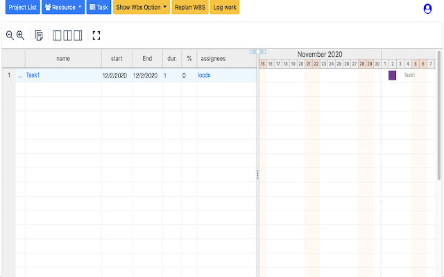 Gantt Chart Generator from Chrome web store to be run with OffiDocs Chromium online Gantt Chart Generator from Chrome web store to be run with OffiDocs Chromium online