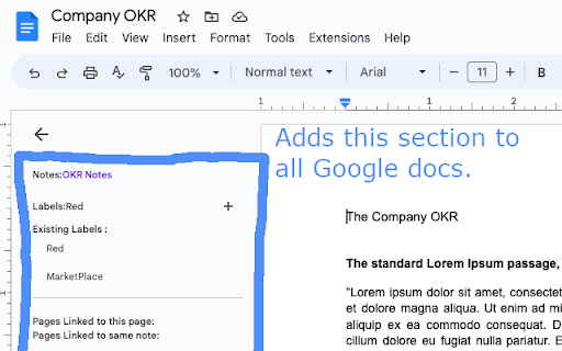 GDoc Notes from Chrome web store to be run with OffiDocs Chromium online GDoc Notes from Chrome web store to be run with OffiDocs Chromium online